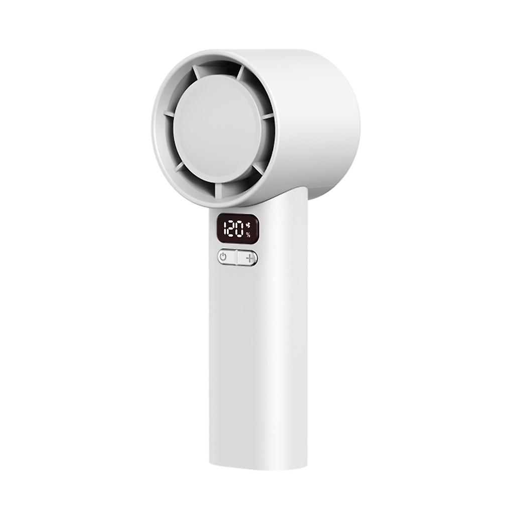 Mini Portable Hand Fan 4500mAh USB Rechargeable Fan Battery Operated