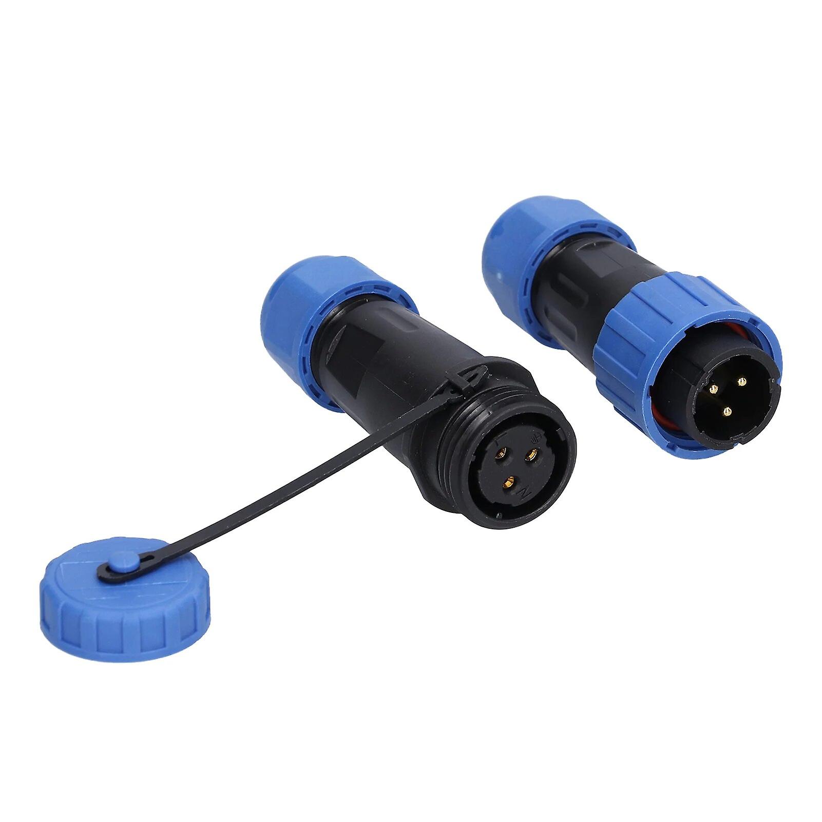 3 Pin Power Connector Waterproof Plug Socket 250V 10A For Electrical Appliances~7478