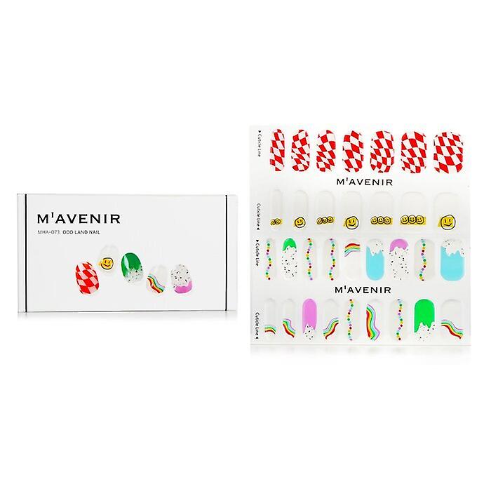 Mavenir Nail Sticker (patterned) - # Odd Land Nail 32pcs