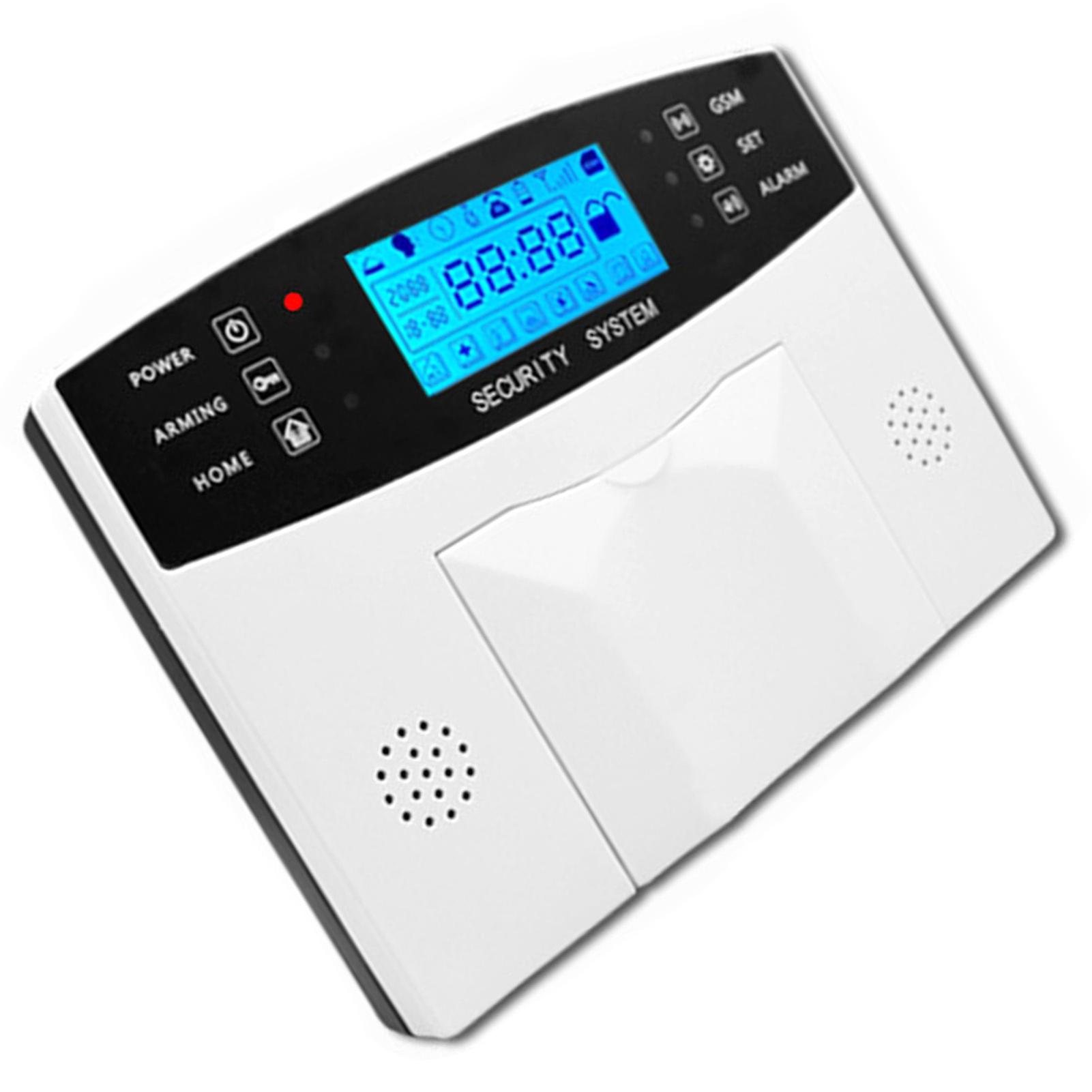 Wireless GSM Home Security Alarm with Infrared Sensor & 2 Remotes