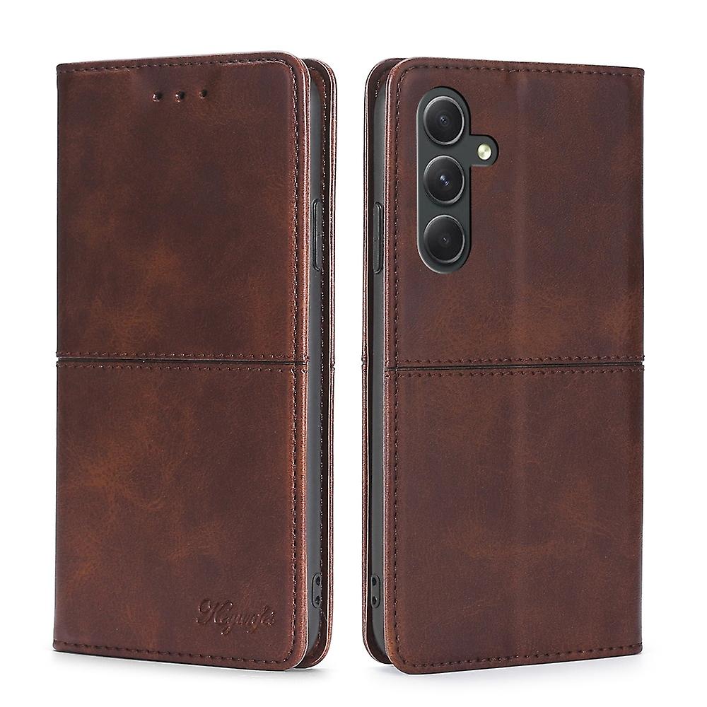 Cow Texture Leather Case For Samsung Galaxy A54 5G