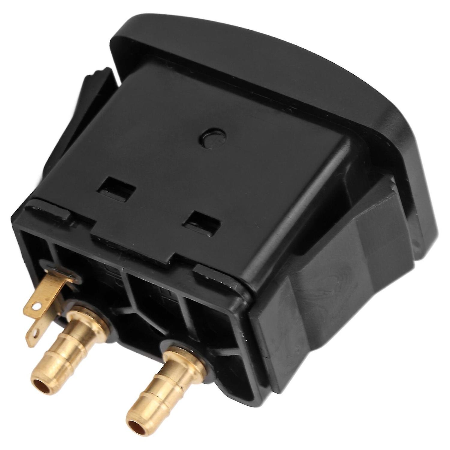 Electric Cab Seat Air Lift Valve Switch Paddle Type Push To Snap Tab On-off-on Compressor Accessory