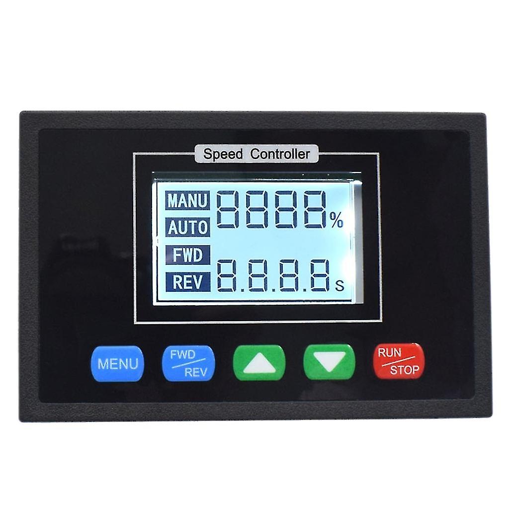 Digital 0~100% Pwm Motor Speed Controller Dc 12v 24v 36v 48v 40a Time Reversible