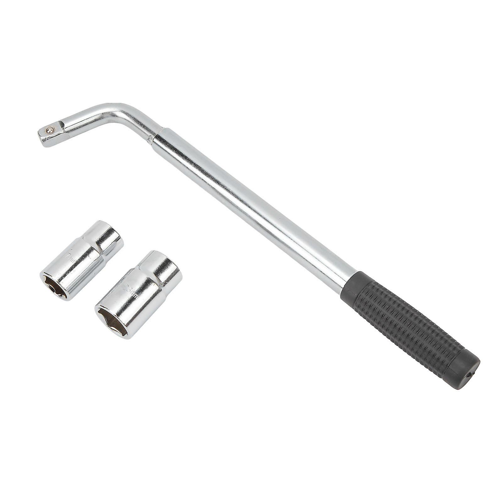 Labor Saving Lug Wrench: Heavy Duty Telescoping Wrench for Car Repair