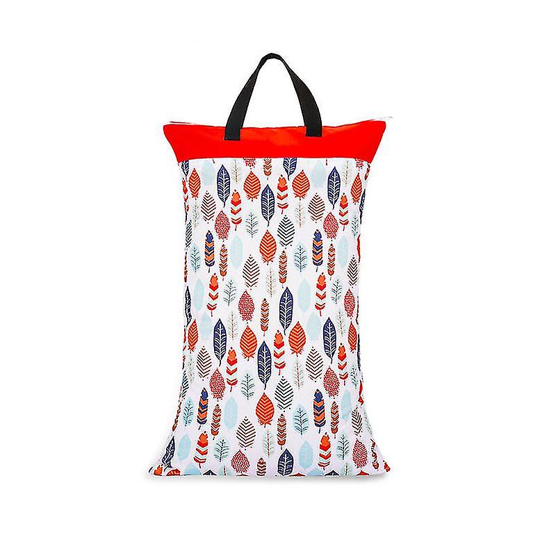 1 pieces Reusable hanging baby diaper waterproof dry and wet bag (Section O)