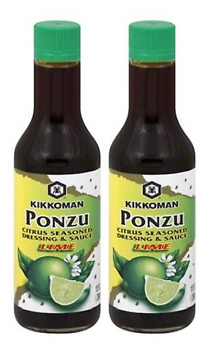 Kikkoman Ponzu Limette Zitrus gewürztes Dressing & Sauce 2er Pack