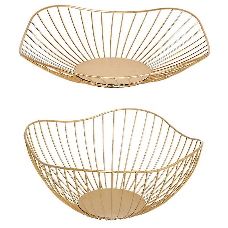 2pcs Iron Fruit Basket
