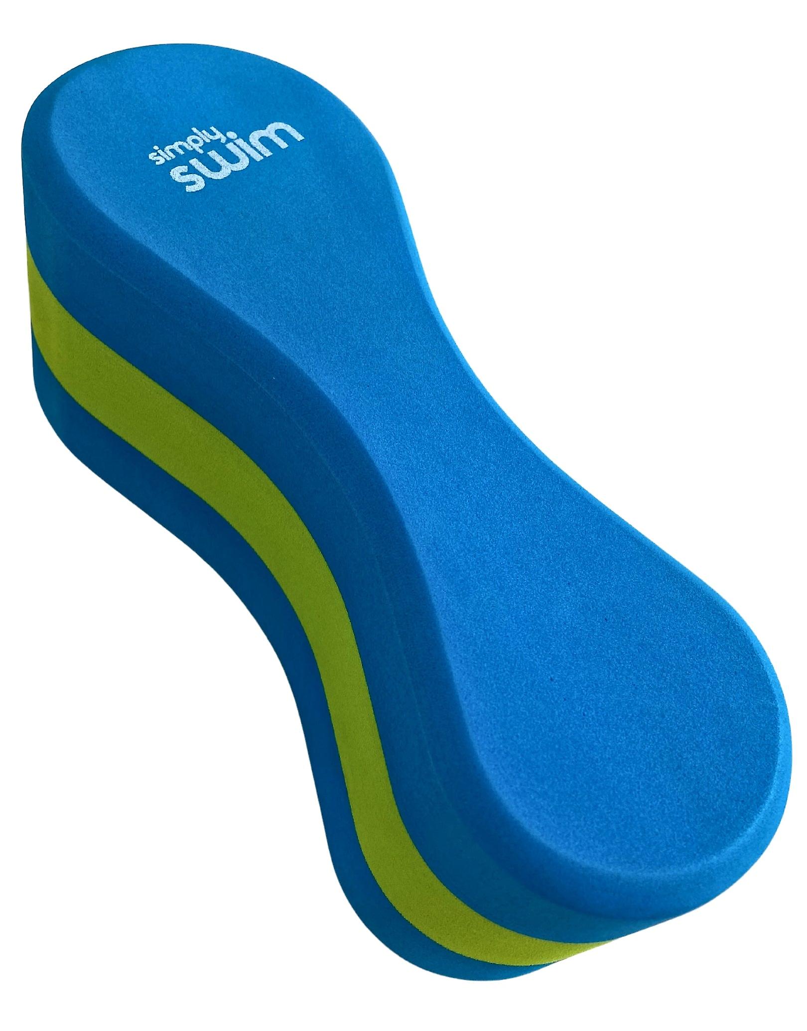 Simply Swim Junior Pull Buoy - Royal Blue/Lime