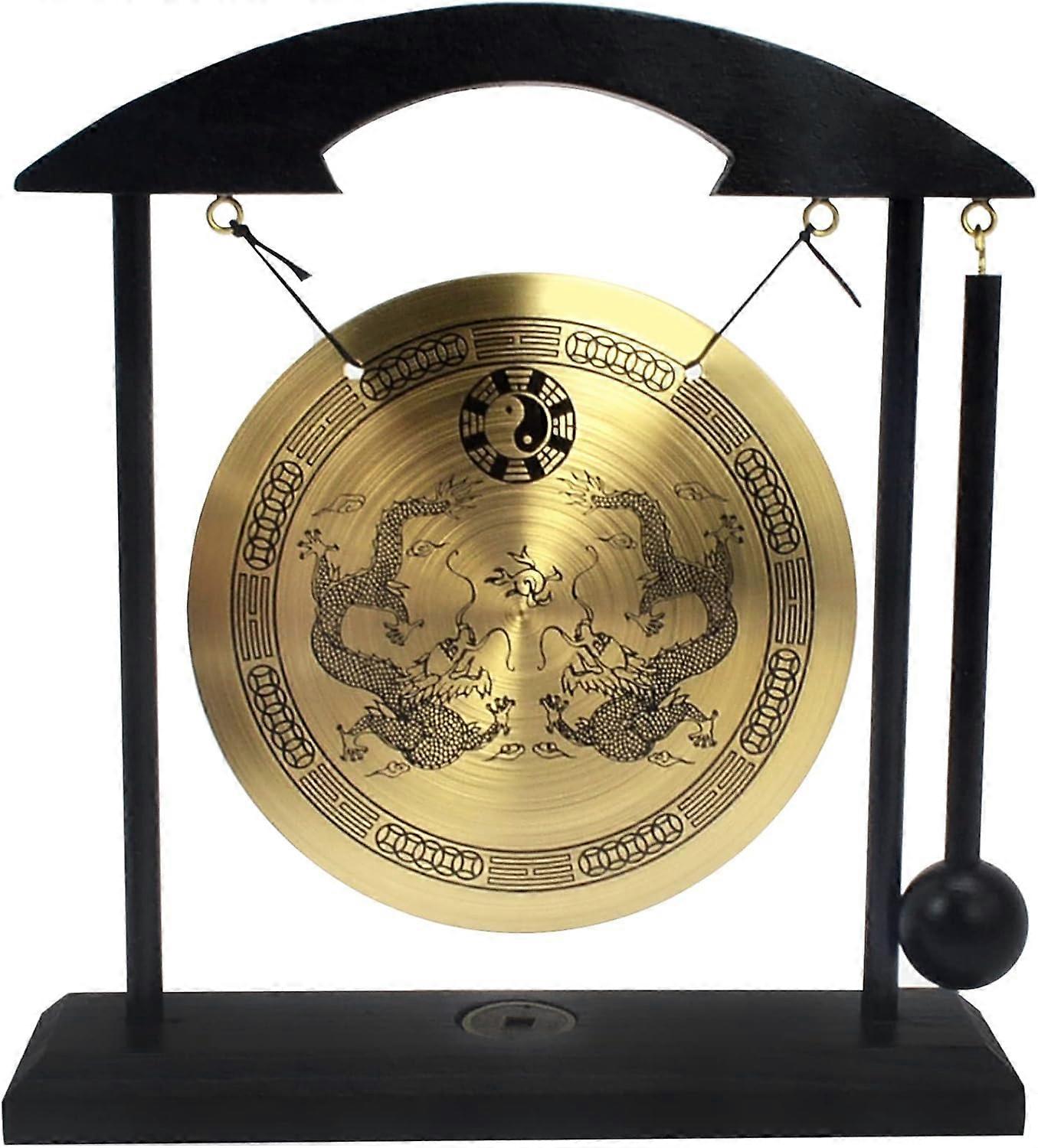 Zen Art Messing Feng Shui Desktop Gong