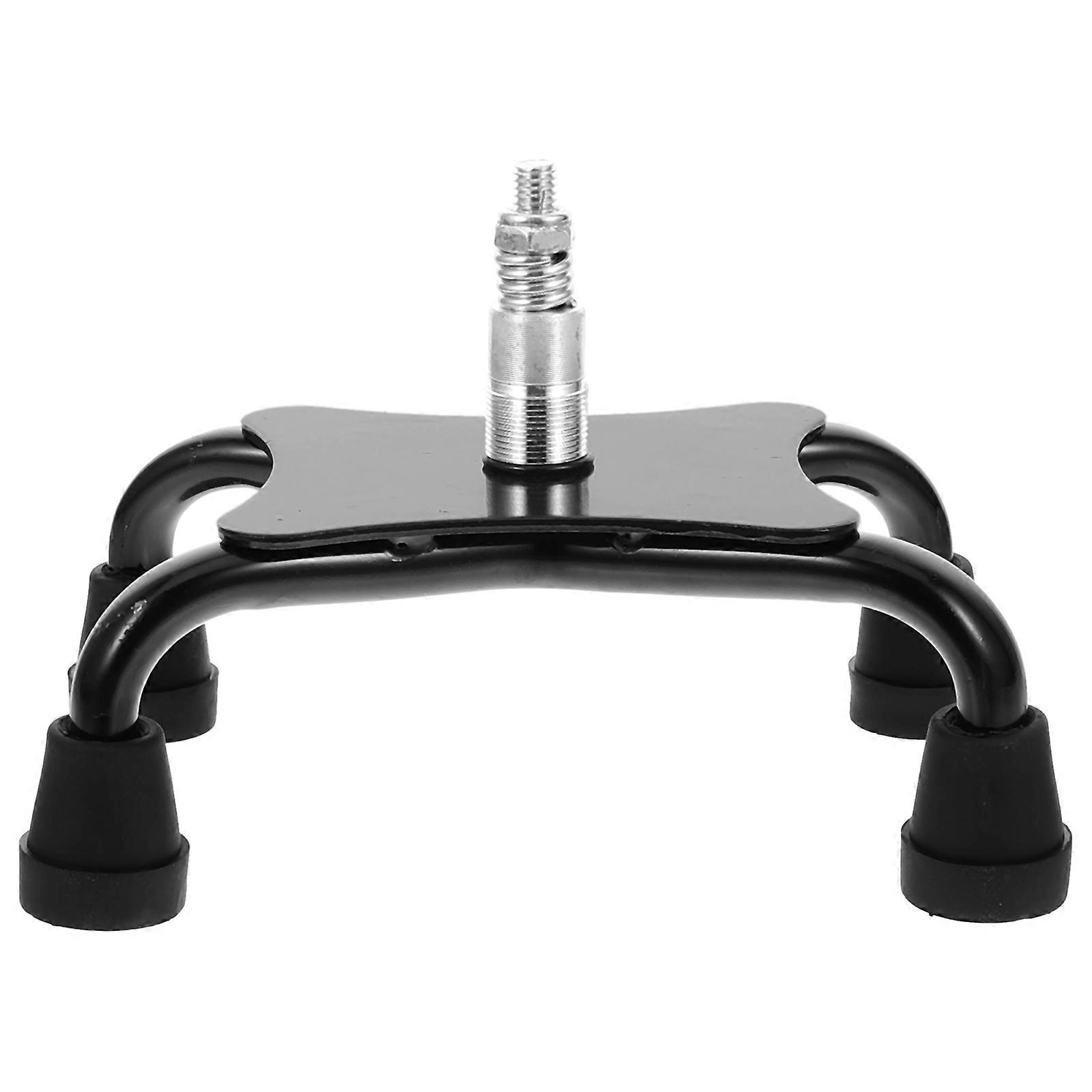 Crutch Tip Nonskid Cane Tip Replacement 4 Leg Crutch Foot Pad Universal Quad Support Cane Tip