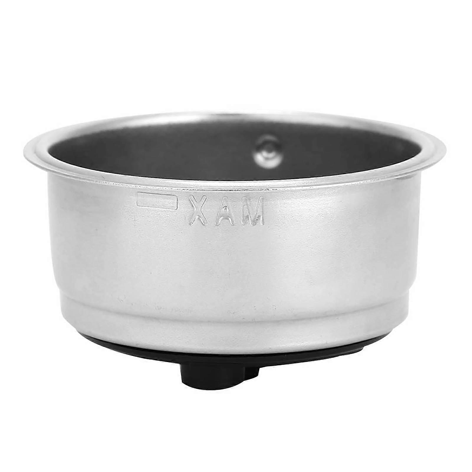 Removable Stainless Steel Coffee Filter Basket Coffee Machine Accessories for Home and Office Double Cup