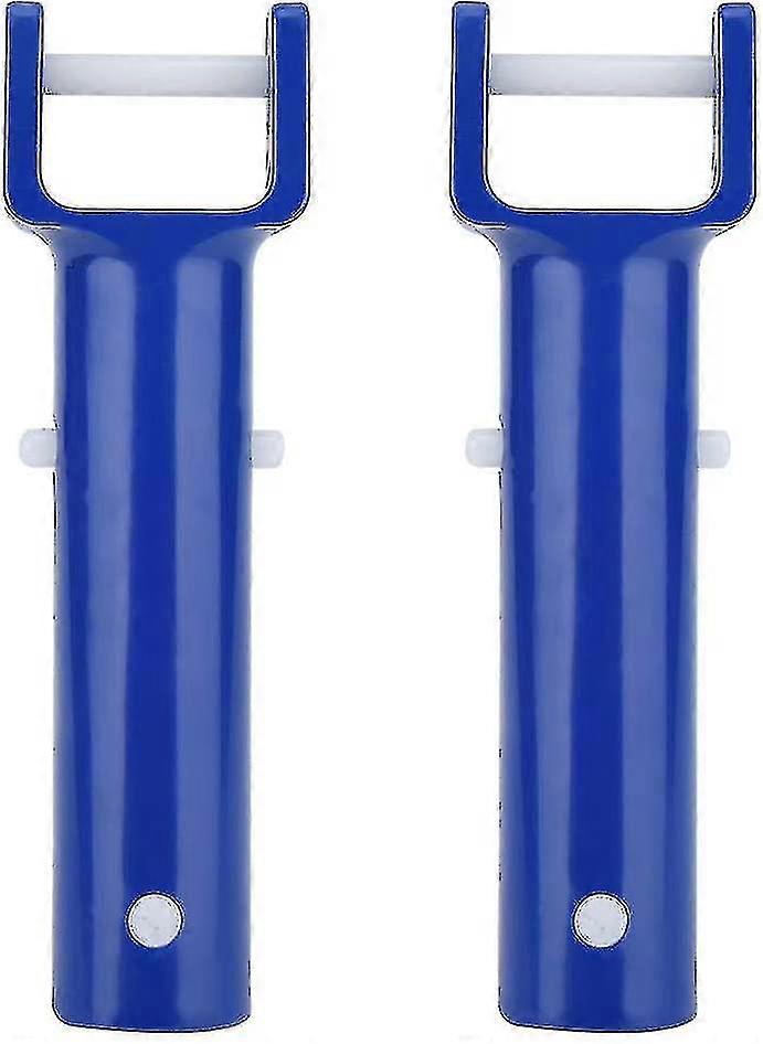 Pool Clip ,2 Pcs Blue V Shape Clip Brush Head