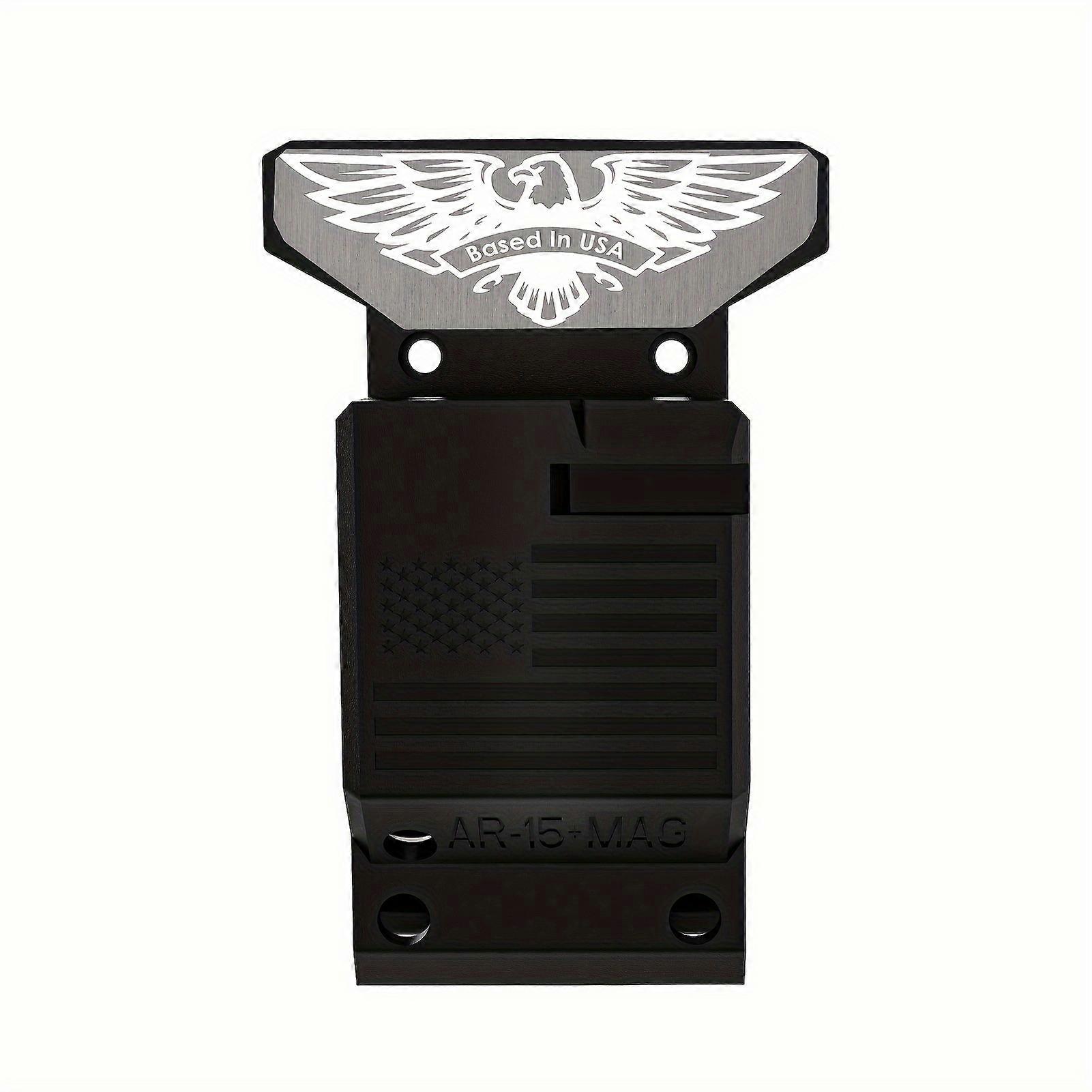 2-in-1 223/5.56 Rifle & Mags Wall Mount Rack - 350lbs Tension Capacity & Quick Defense - PA Material