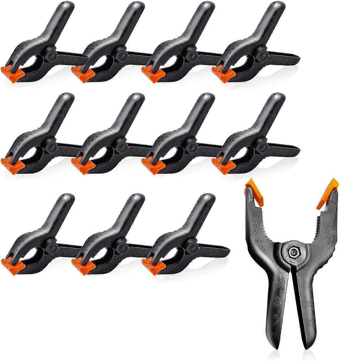 LimoStudio [6 PCS] Photo Spring Clips for Studio, Backdrop Clamp, Background Clamps, 3.75 inch Muslin Spring Clamp Clip for Fabric, Paper, Canvas, AGG