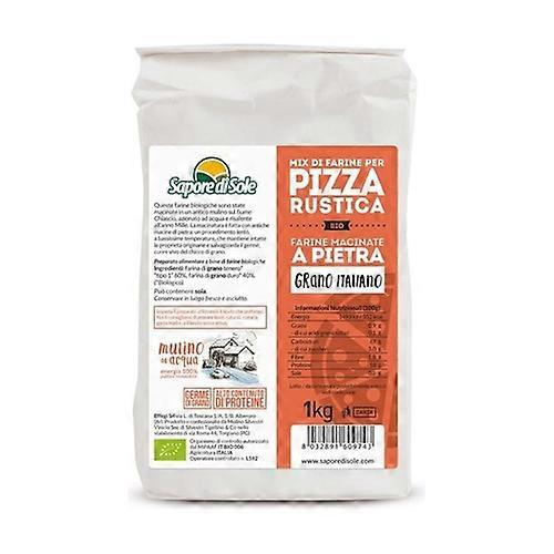 Rustic Pizza - Mix of Stone Ground Flours 1 kg of powder