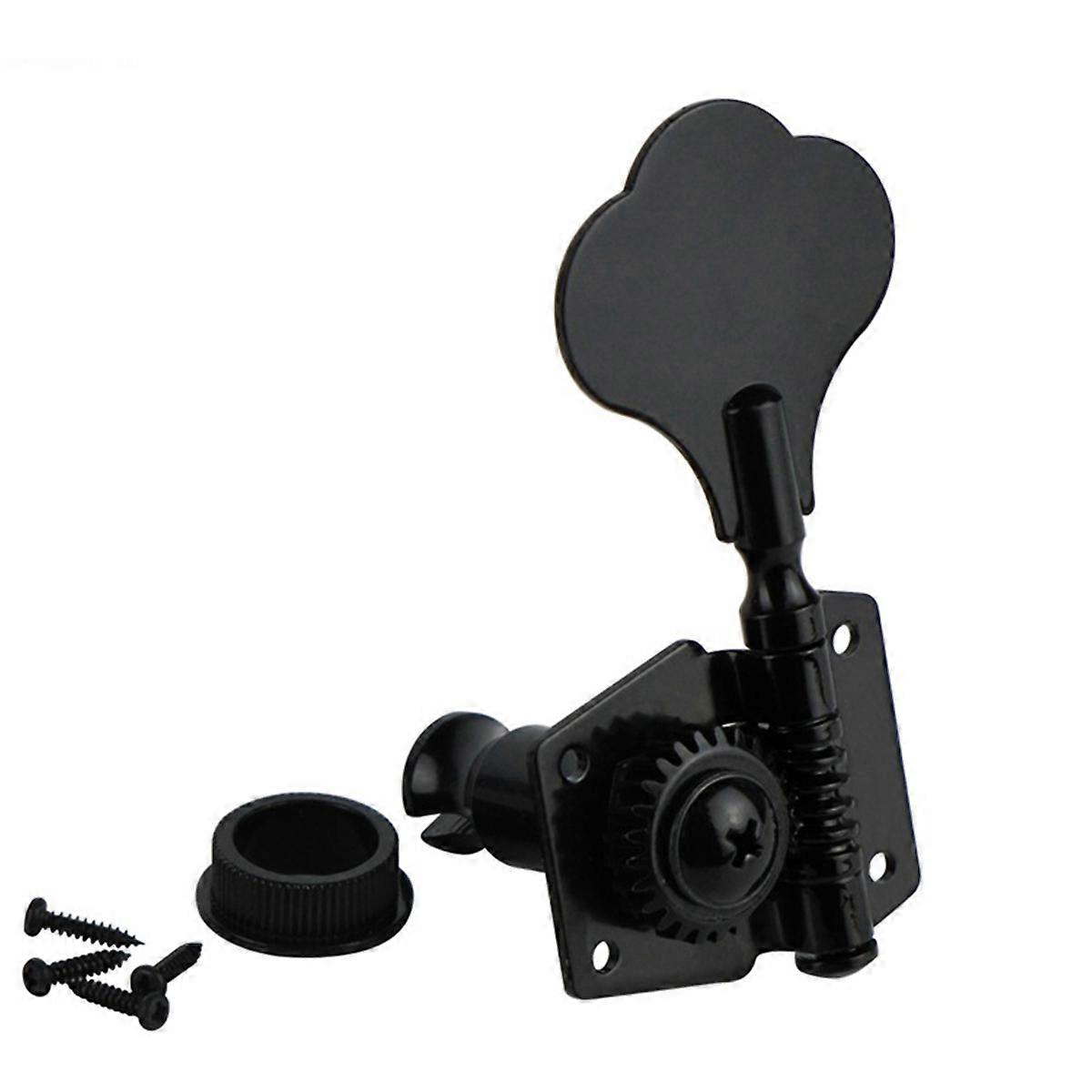 String Button Tuning Peg Right Tuners for 4 Strings Electric Bass Guitar (Left Side)