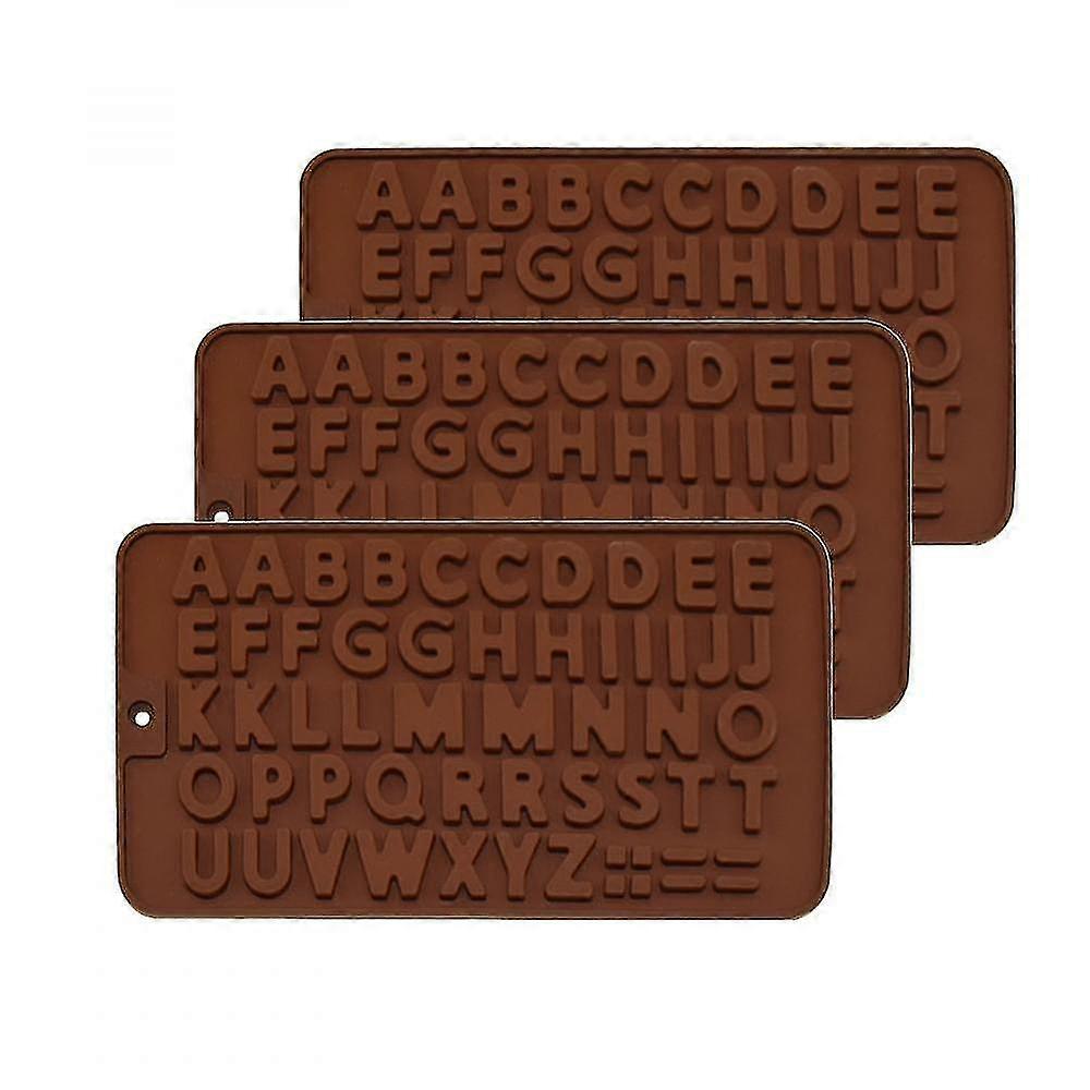 silicone mold for chocolate, cake, jelly, pudding, alphabet shape