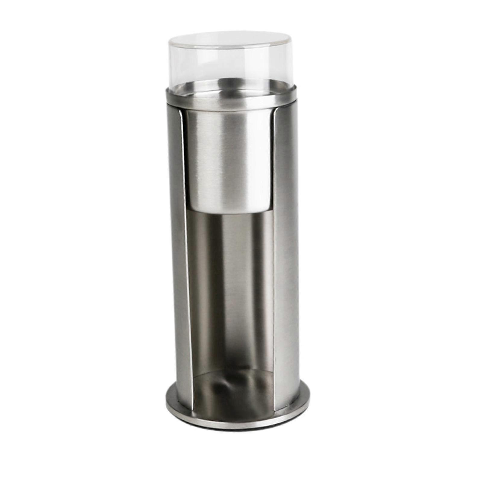 Round Toothpick Case Double Layer Portable Candy Jar Makeup Cotton Container