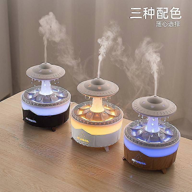 Humidifiers For Bedroom Colorful Water Droplet Humidification Lamp, Remote On-off/control Light, Aroma Diffuser Mood Hpp