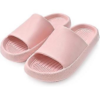 Halkfria snabbtorkande duschsandaler Tjocka platåtofflor Badrum sandaler vid poolen Super Soft (pi UYN