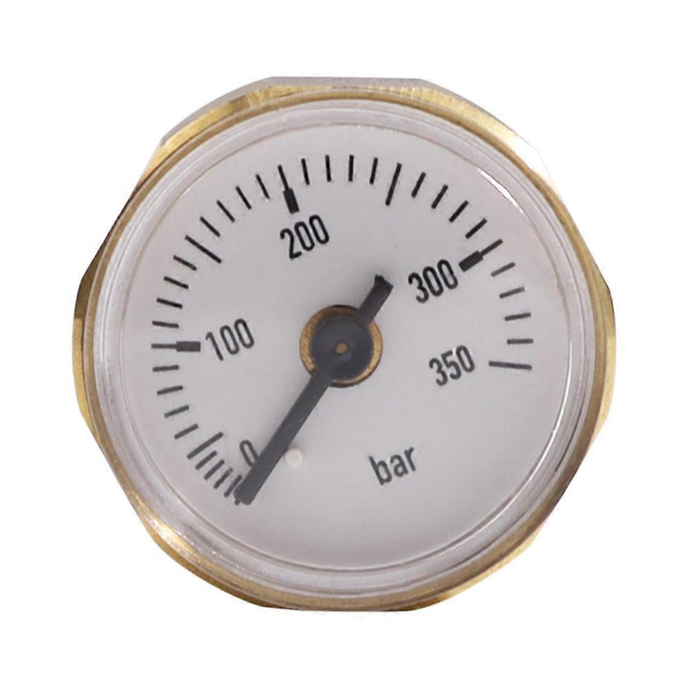 ED 28mm Dial Precision Air Pressure Gauge Manometer 350Bar with 1/8 Inch BSP Thread for PCP Adapter