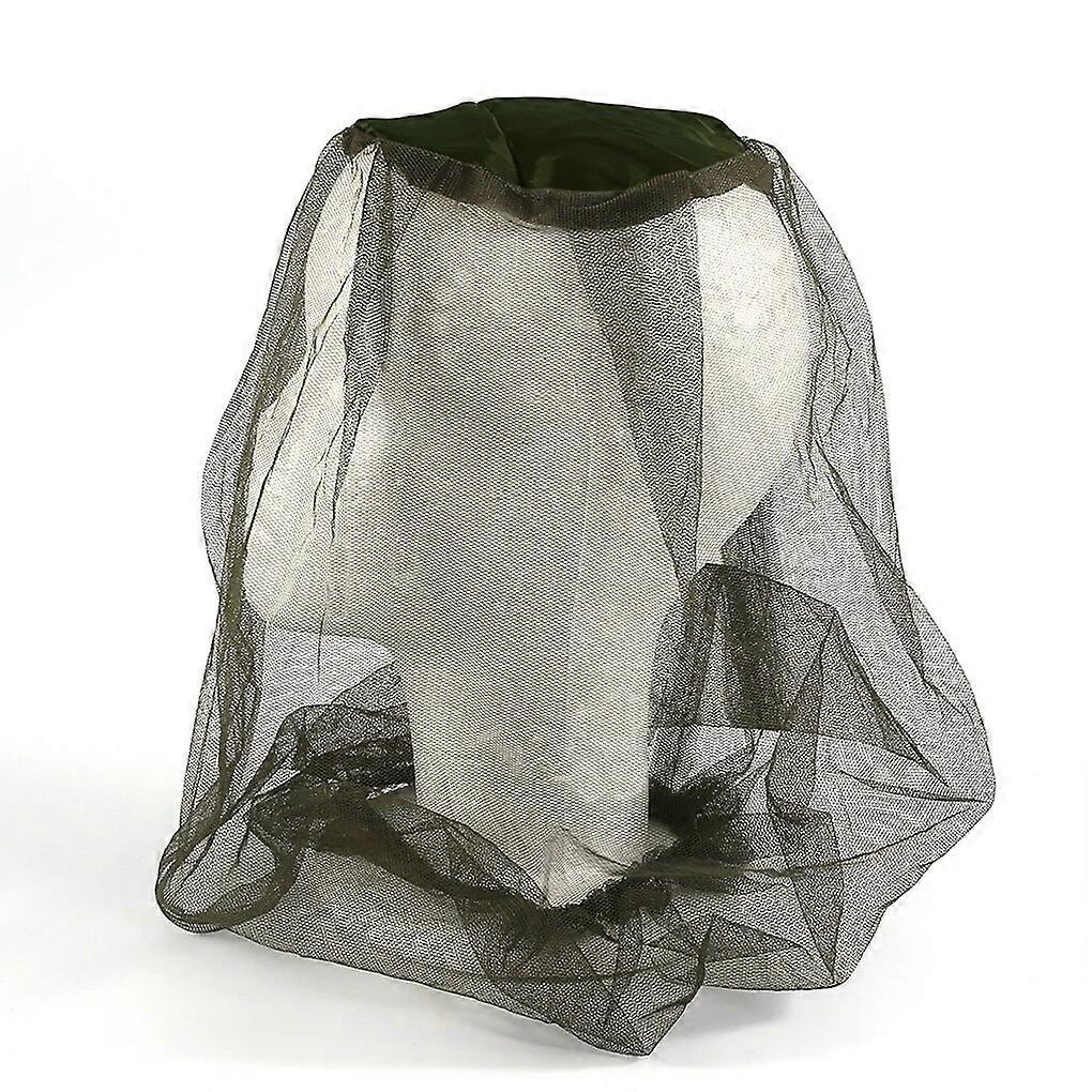 New Arrival Safe Travel Camping Mesh Cap Midge Mosquito Insect Hat Bug Mesh Head Net Face Head Protector Mesh