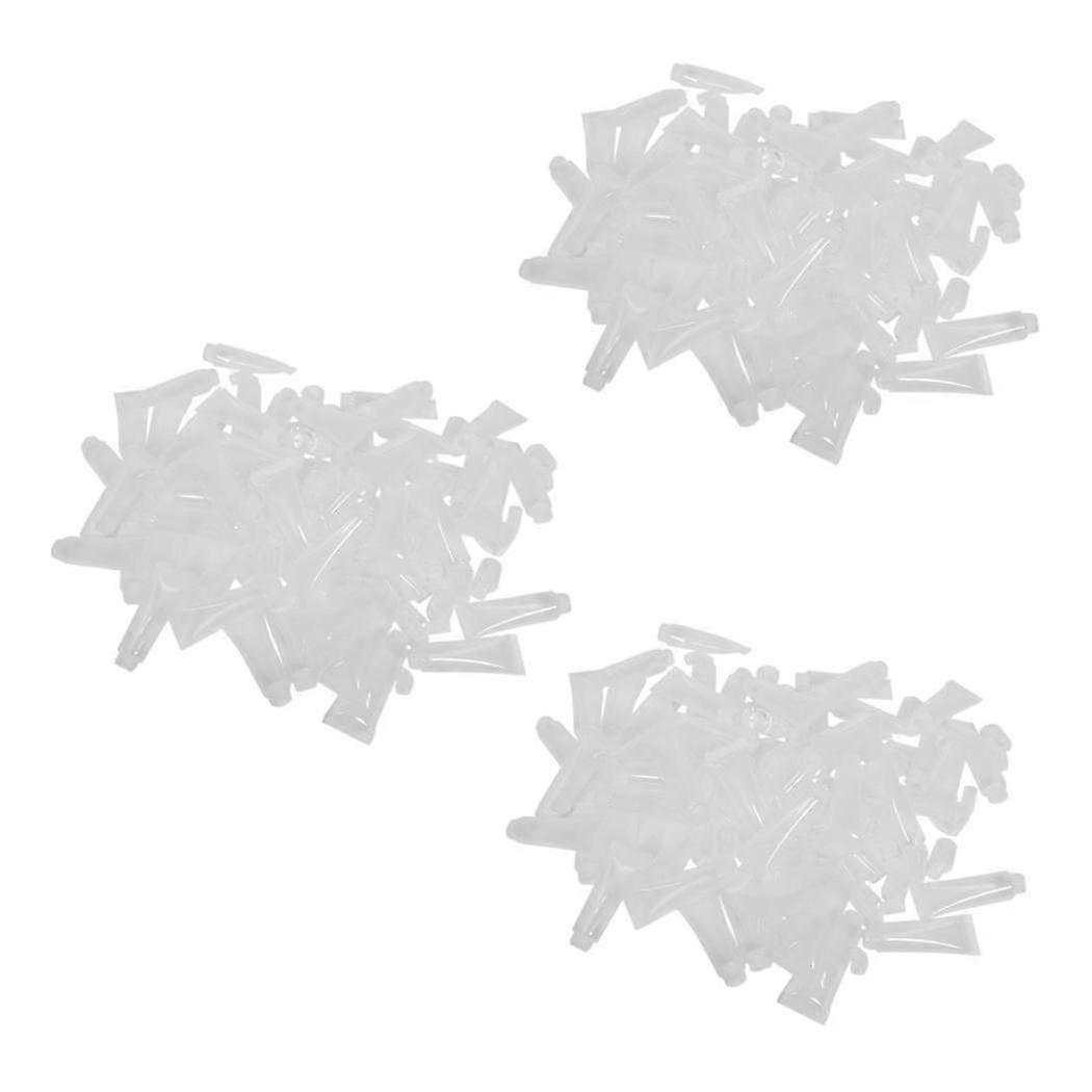 150 Pack 10ml Lip Gloss Tubes Empty Lotion Refill Tubes Soft Squeeze Tubes For Diy Travel Distribut