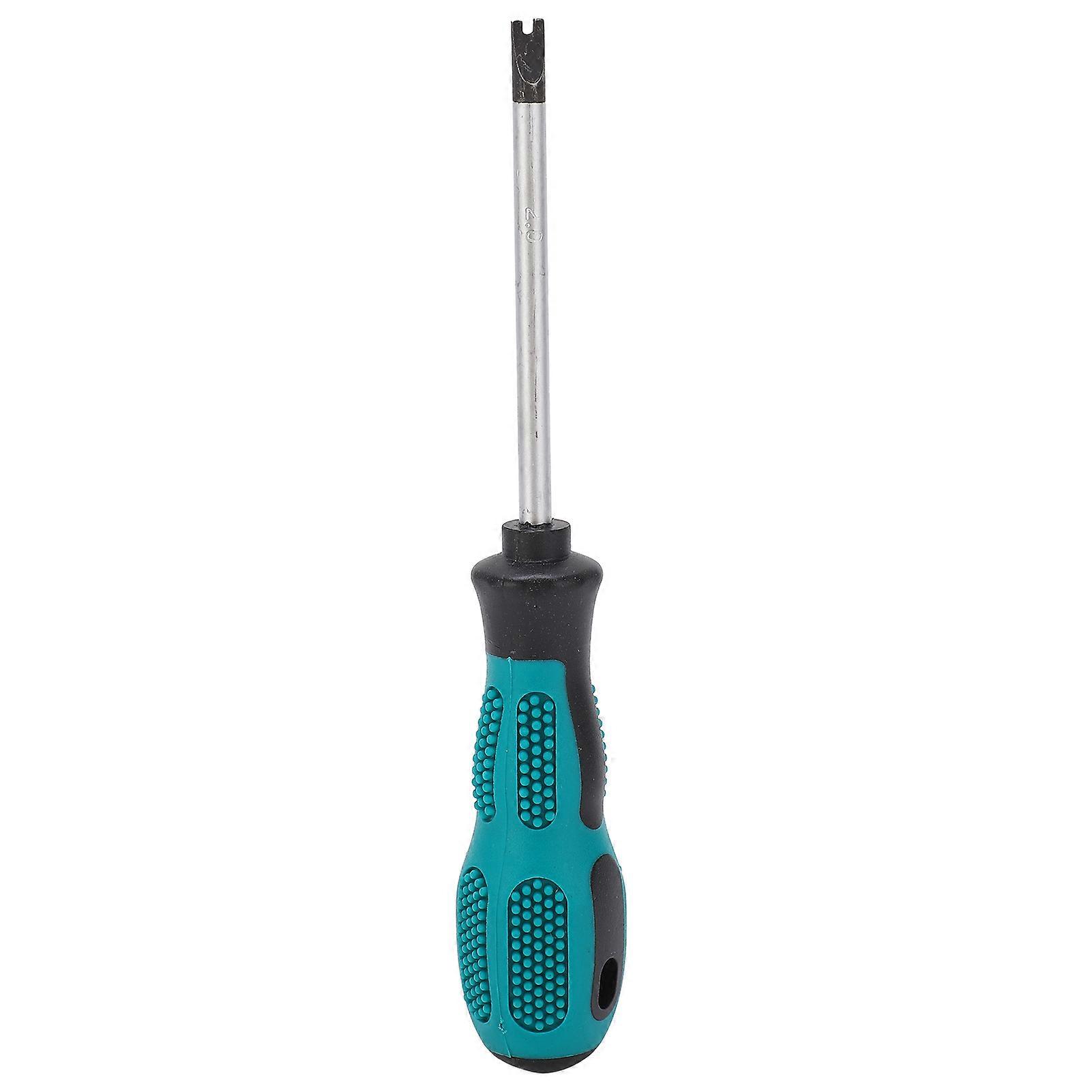 Pour tournevis en forme de U Outils de quincaillerie en acier allié au chrome vanadium avec une grande force d’aspiration (2 mm)