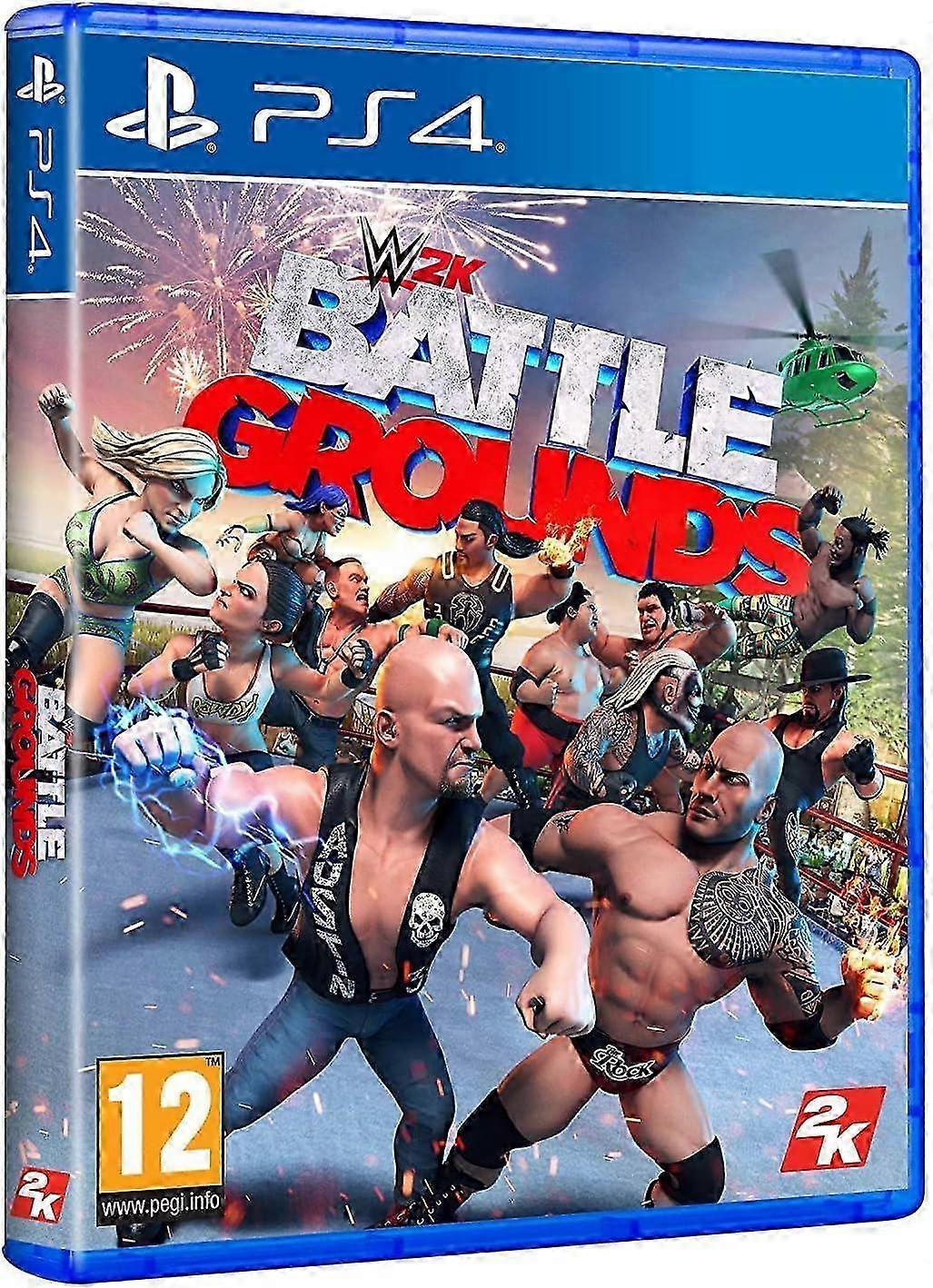 WWE Battlegrounds (German Box PEGI Rating) PS4 Game