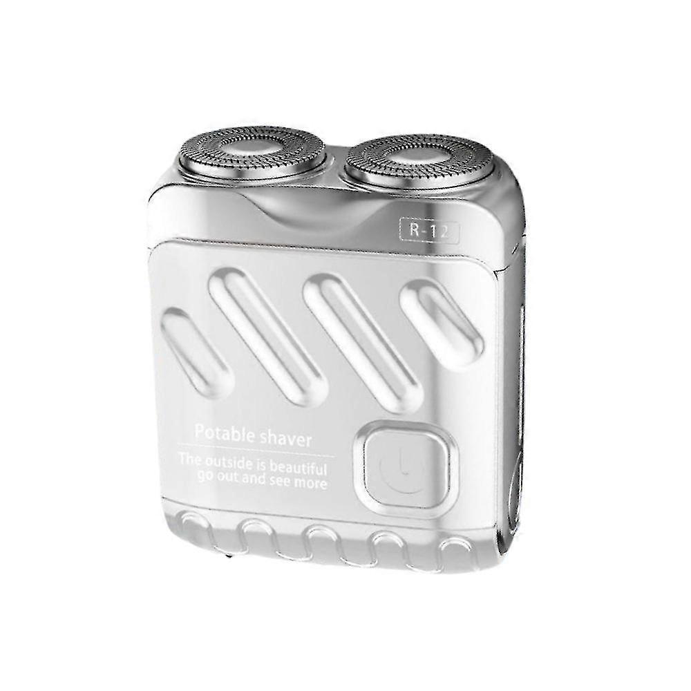 Mini Electric Shaver for Men Whiskers Groomer from Traveler Series with Double