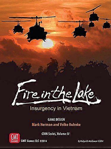 Fire in The Lake 2nd Ed Board Game