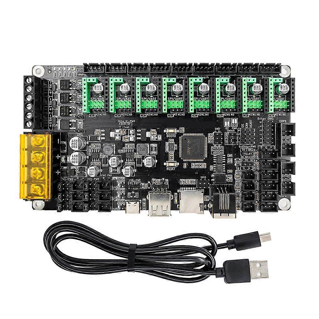 Upgrade Motherboard Silent Mainboard 32-bit 8-axis 168Mhz 3D Printer Controller