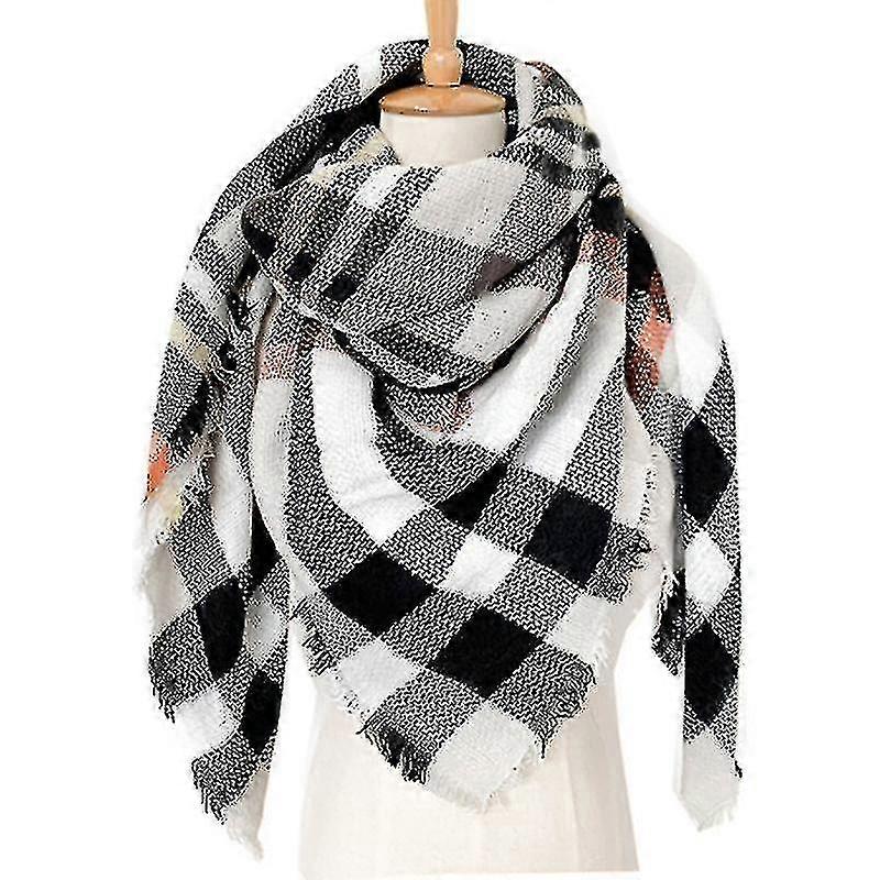 Ladies Shawl Winter Blanket Tartan Scarf