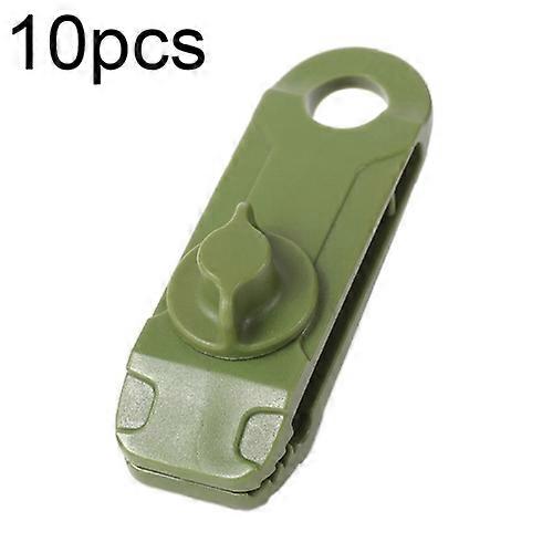 10pcs Tent Additional Pull Point Shark Clips Outdoor Camping Canopy Windproof Clip
