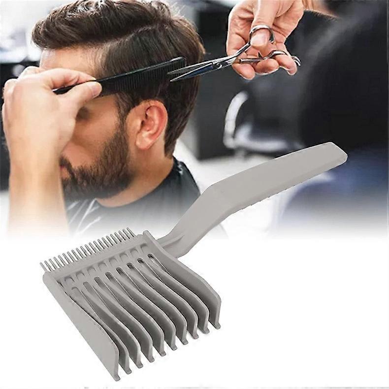 Flat Top Clipper Men's Barber Comb Gradual Comb Cutting Combs Clipper cuts And Flattops 2pcs