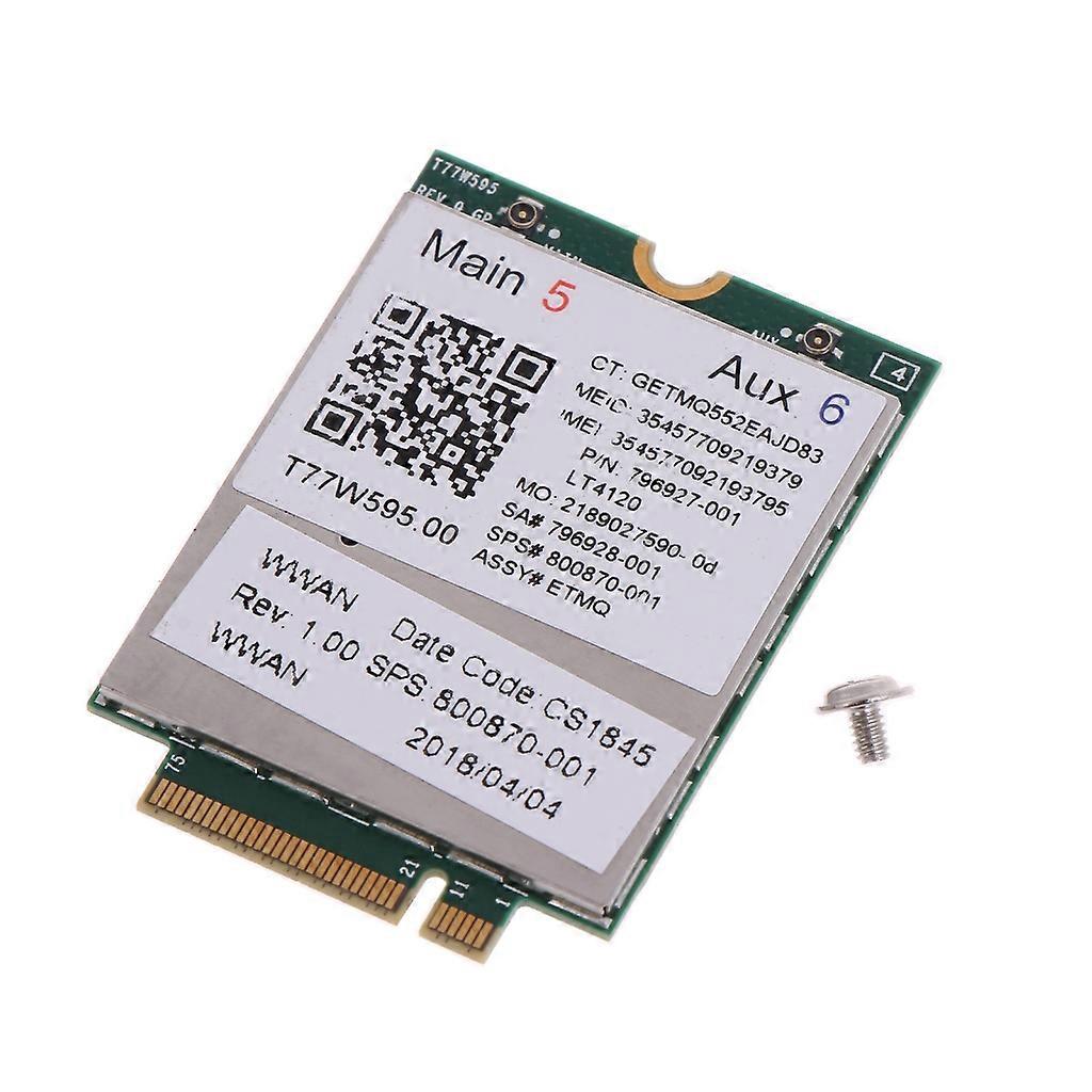 T77W595 4G LTE Mobile Broadband 4G κάρτα WWAN μόντεμ 796928-001 για HP Elite x2