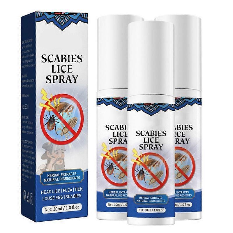 3 יחידות גרדת תרסיס להסרת כינים לטיפוח השיער כיני ראש כינים מסיר ביצים