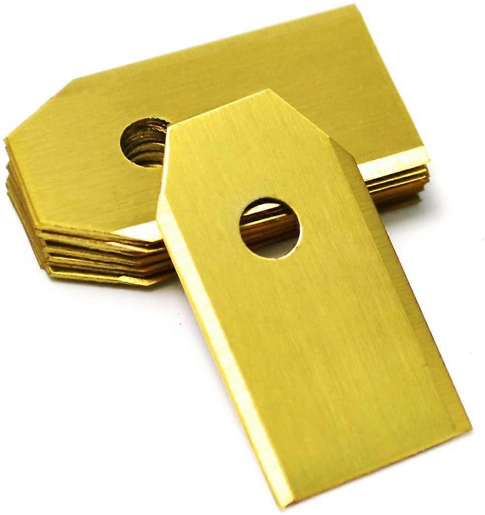 Replacement Robotic Mower Blades (Titanium Coating) For Husqvarna Automower,Gardena Robot Mower (30pcs)