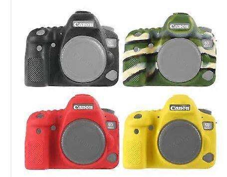 Redkid Soft Silicone Rubber Camera Protective Body Case Cover For Canon 1DX 1DX 2 5D4 6D2 5D3 SR 80D