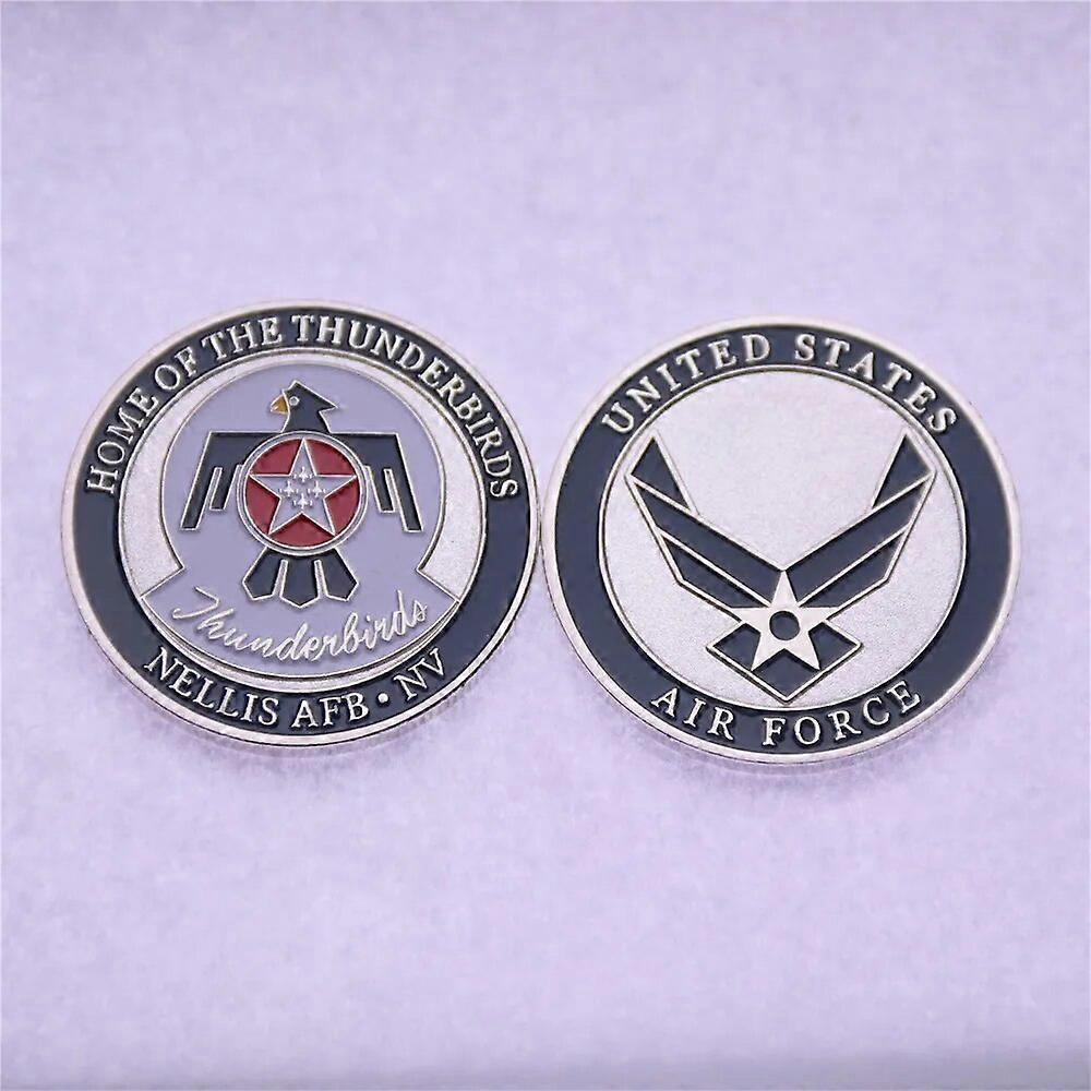 Moeda Desafio Thurnderbirds da Base da Força Aérea de Nellis dos EUA