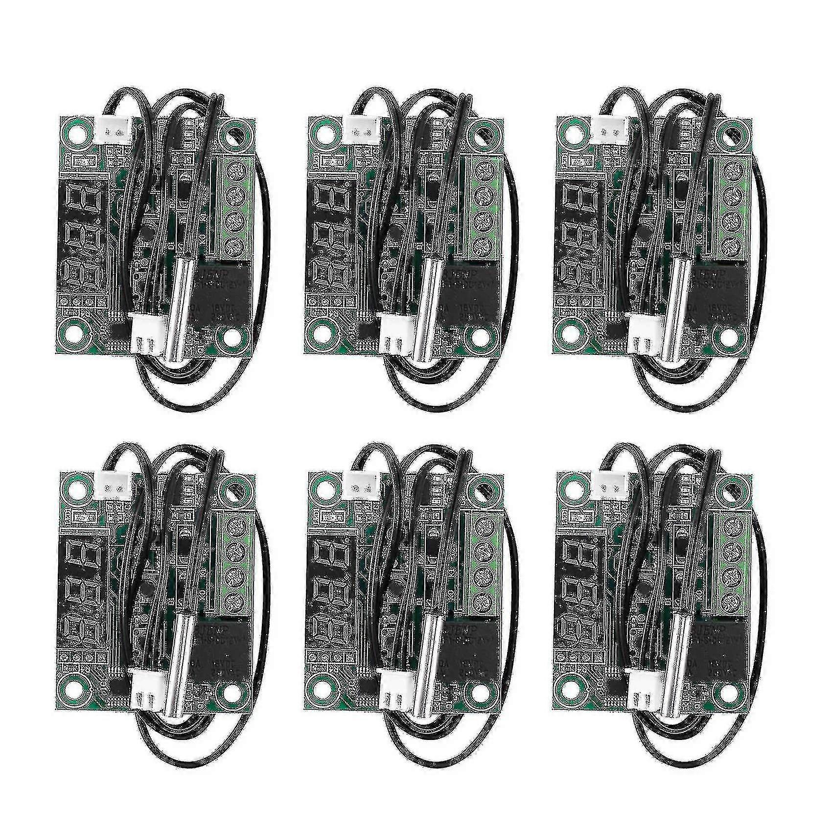 6pcs W1209 Digital Thermostat Temperature Controller Boards -