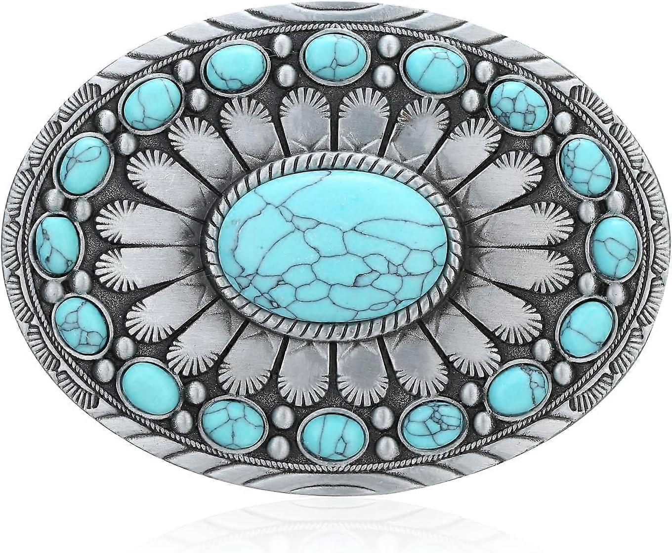 1 PCS Vintage American Belt Buckle Men Western Cowboy Luminous Scorpion Tiger eye Black agate Belt Buckles