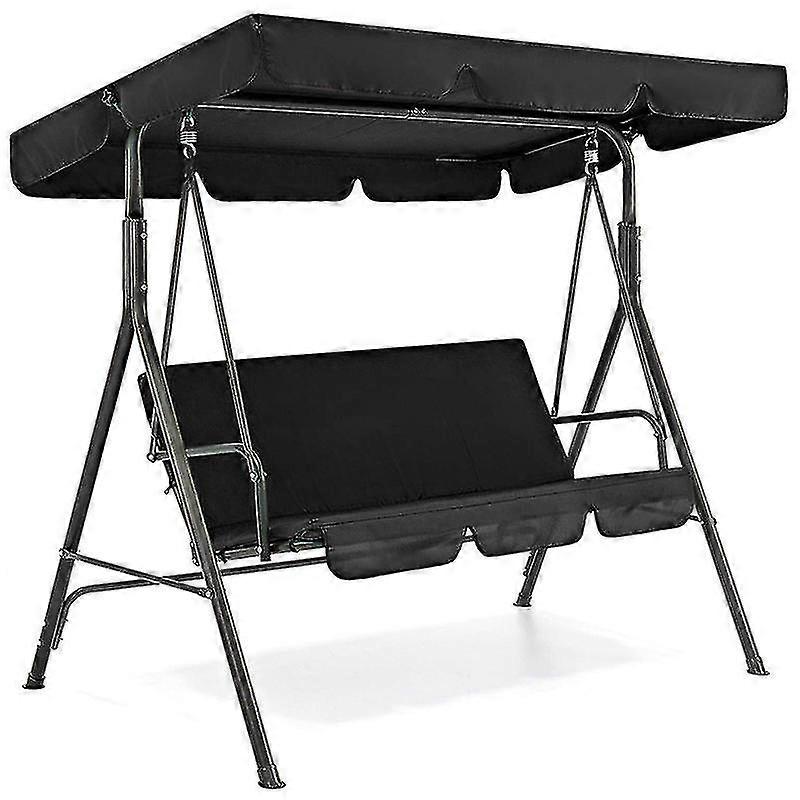 3シートスイングキャノピーシートクッションカバーセットパティオスイングチェアハンモック交換防水ガーデン