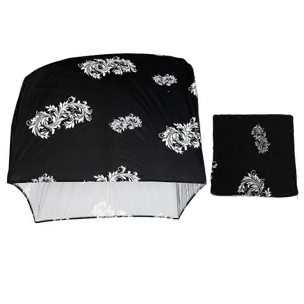Elastico Divano Fodera Divano Protettore Divano Slipcover Nero 90-140cm