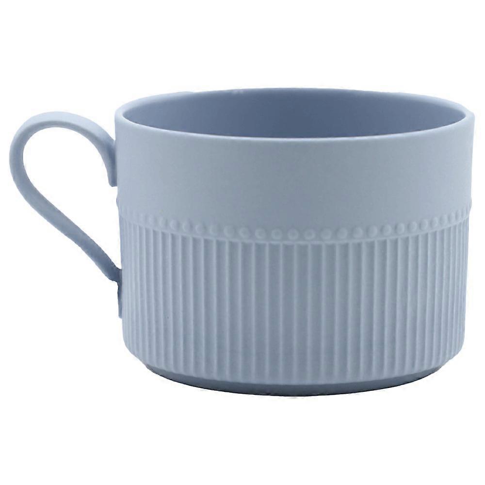 250ml Ceramic Coffee Cup, Solid Color Tea Cup, Beautiful and Practical, Light and Handy