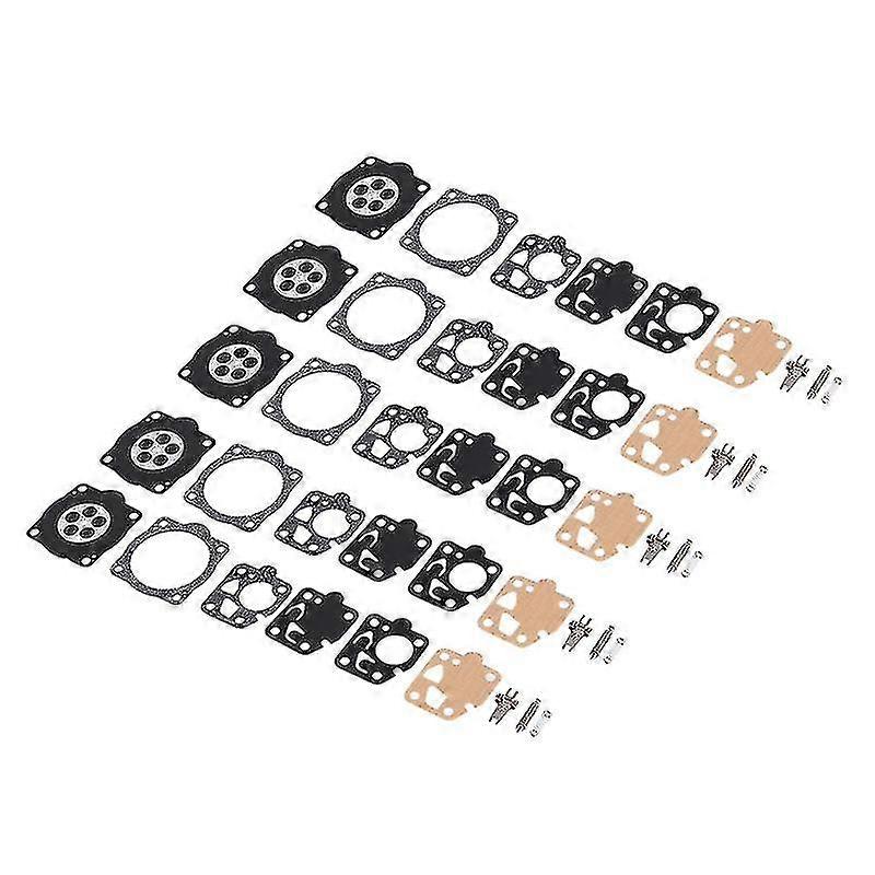 5sets Tk4 Trimmer Carburetor Carb Rebuild Kit Fits Garden Tools Parts For Shindaiwa B45 Carburetor -A1