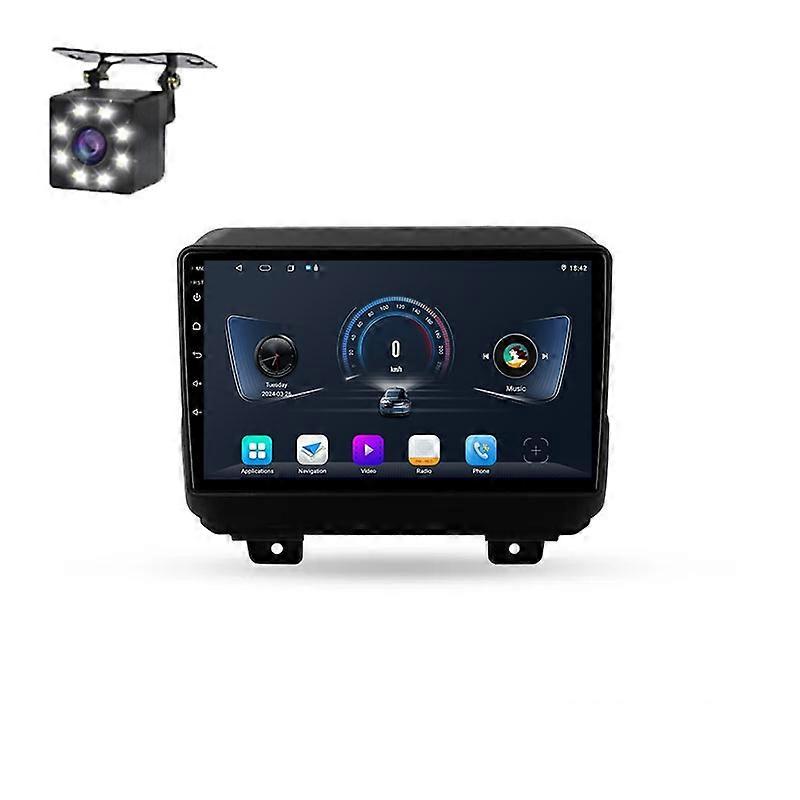 Car Radio Multimedia For Jeep Wrangler 4 JL 2018-2019 Video Player Carplay Navigation GPS