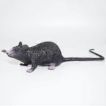 Lebensechte Gummiratte – Realistische Maus Mit Langem Schwanz, Für Halloween & Streiche