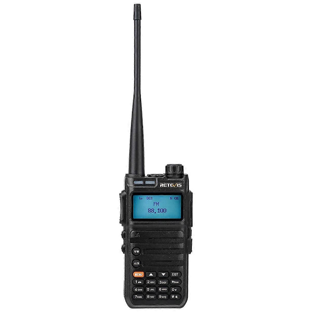 RA685 Two Way Radio Dual Bands 1Pcs, Portable Ham Radio, Long Range Walkie Talkie, FM Radio, Rechargeable Frequency Measurement Transceivers for Radio