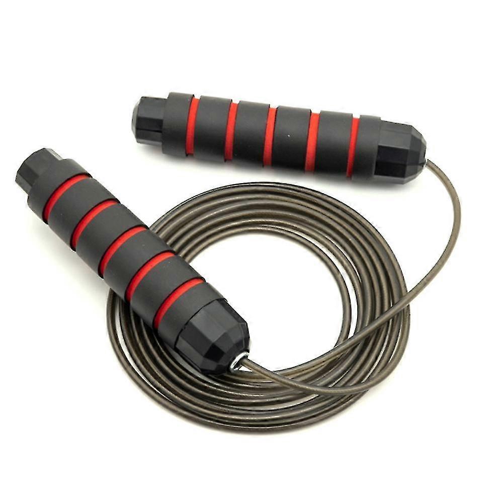 Tangle-free Rapid Speed Adjustable With Foam Handles For Workout Aerobic Exercise & Fitness